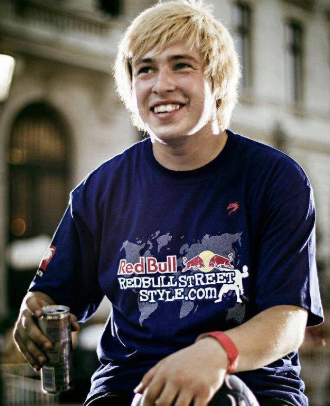 Stefan Florescu at Red Bull Street Style